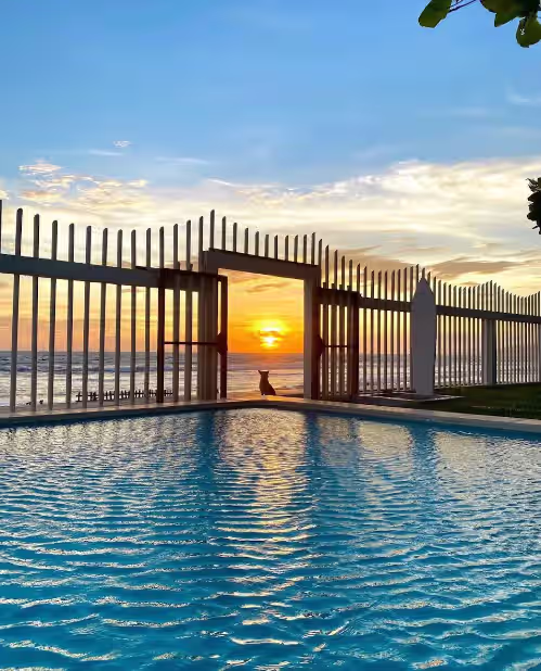 Pool at 6 Bedroom 6 Bathroom Beachfront
