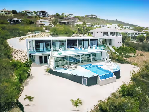 TOP LUX Villa ESCAPE-180°sea view,4min beach,2 pools, CORAL ESTATE Resort See