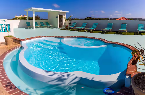 Sunset Paradise Villas Oceanfront Rincon 50 guests Private Infinity Pool, photo 3