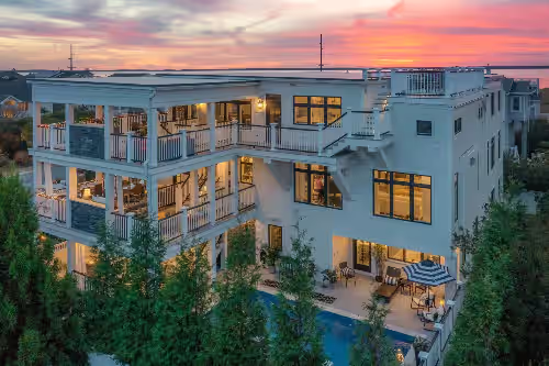 Lux Pool Mansion! Ocean Views, Pvt Beach, 9BR/6BA