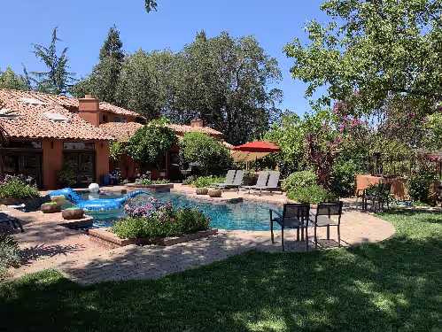 Wine Country Ranch Retreat, pool, hot tub, 8 BDRMS, sleeps 18, 2 hrs from SF, photo 4