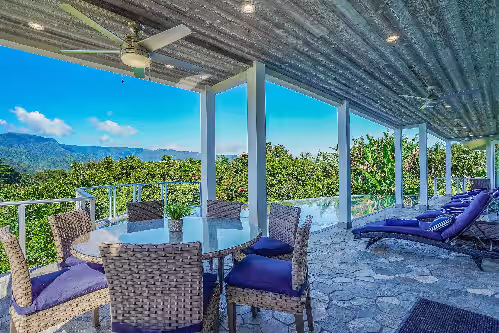New Luxury 5BR Hanalei Bay, Lumahai, Bali Hai Pool View Estate, photo 3
