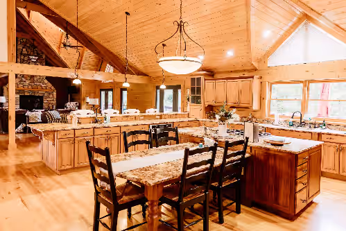 Kitchen Space at The Lodge on Montgomery Creek Ranch