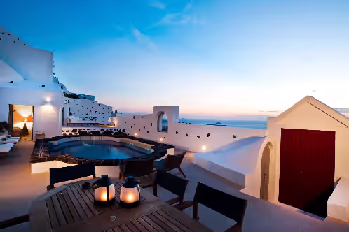 Antelmi luxury Private Villa On The Caldera Cliff In FirostefaniFira Santorini, photo 2