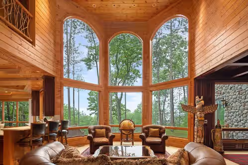 Luxurious 11,600 SQ' Mullett Lake Home & Carriage house,Private on Mullett Lake, photo 3