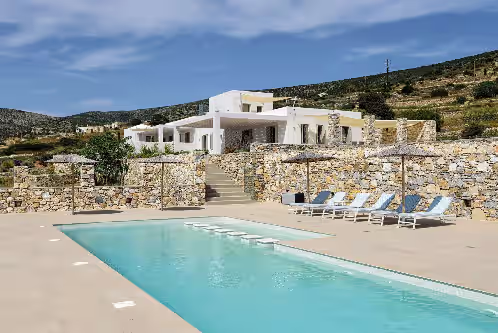 OUTSTANDING NEW VILLA WITH A GREAT POOL AREA AND BREATHTAKING SEA VIEW