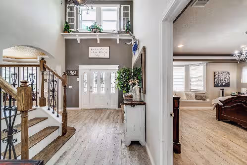 Interior at Spacious 5-bedroom house with AC, WiFi in enchanting Helotes