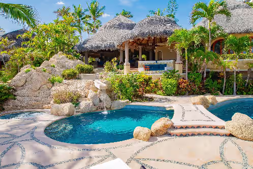 Villa las Rocas: One-Of-A-Kind Lush Tropical Mexican Beachfront Estate 7 BR, photo 3