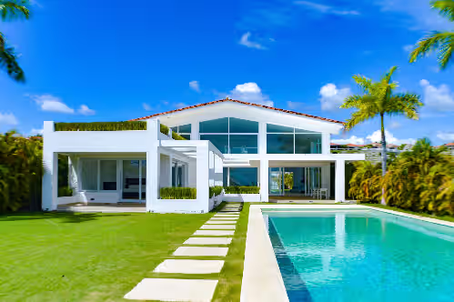 Beach Front House in San Carlos - Casa Blanca