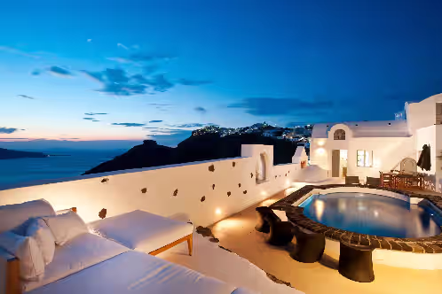 Antelmi luxury Private Villa On The Caldera Cliff In FirostefaniFira Santorini, photo 3