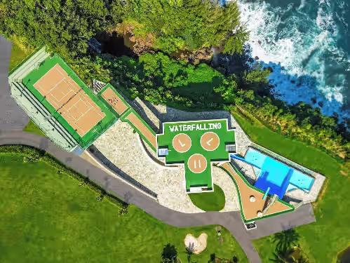 Waterfalling Estate is an oceanfront compound on the Big Island unlike any other, photo 3
