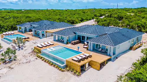 Large luxury beach villas with private dock for 20 people! Large heated pools, photo 2