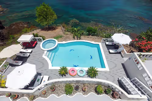 One of a Kind Secret Cove is one of the most beautiful homes in St. Lucia.