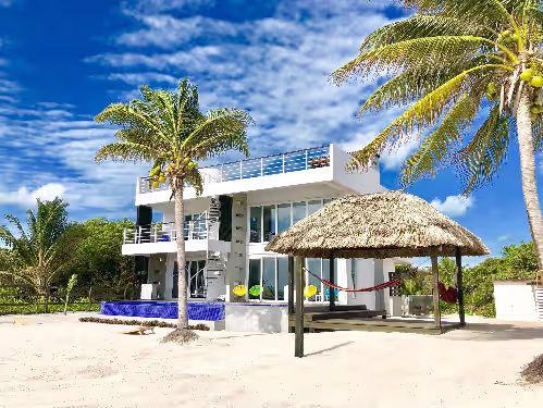 Pool at Modern Beachfront Home w/ Cook, Private Pool, Palapa, & Complimentary Golf Cart