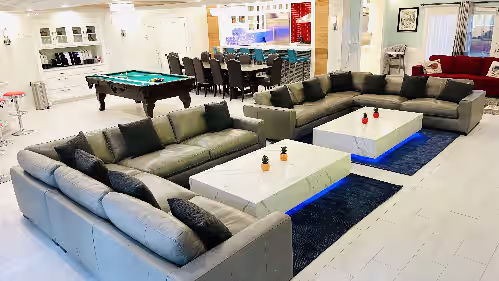 Game room at Private Paradise Resort at the Hill Country. Swimming pool, Spa and Lakefront