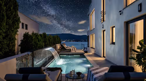 Luxe Seafront Villa Palace Al Nera 2 Pools, Private Chef & Luxury Experiences, photo 2