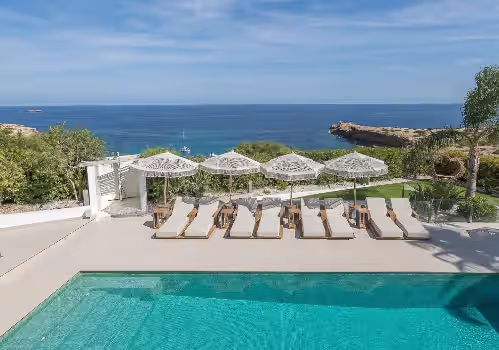 Pool at Villa Primera Lina de Mar, Vista Espectacular a un Paso de Ibiza
