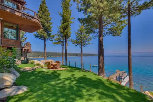 Rockhaven Tahoe Lake Front Estate w/Private Beach, photo 4