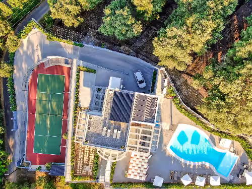 Five Stars Villa Corfu 2 swimming pools 1 heated tennis court, photo 4