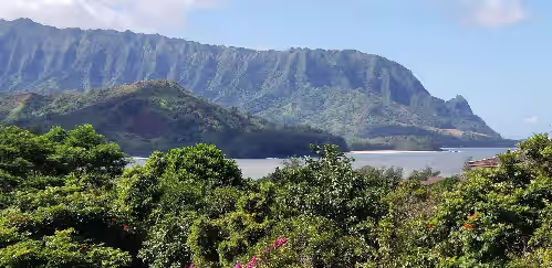 New Luxury 5BR Hanalei Bay, Lumahai, Bali Hai Pool View Estate, photo 4