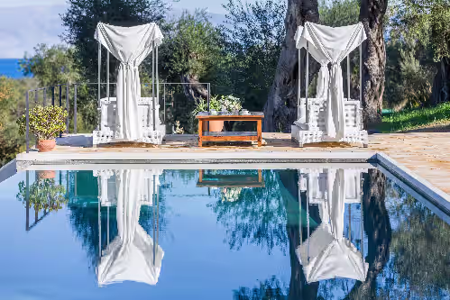 Entire luxury estate by the beach in Messonghi, Corfu with cook and staff, photo 3