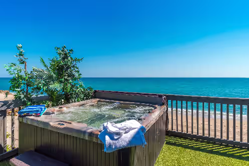 Yin & Yang: 2-SideBySide Ocean-2-River Beach Houses: Pool, Hot tubs, Dock, photo 4