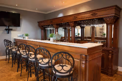 Bar (on property) at Estate at Fly Creek