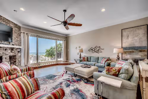 Stunning Beach Home! 3 Oceanfront Masters w/ ensuite Baths! Panoramic Views, photo 5