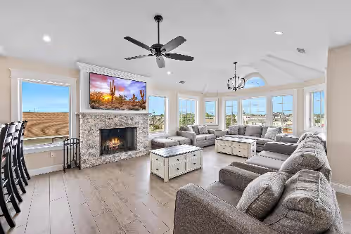 Mom, Dining Table For 18! Beachblock Surf City With Pool & Spa, Family Retreat, photo 3
