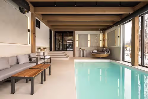 NEW! Lagom Evergreen | 7 Bedrooms | Indoor Pool | Tremblant Living