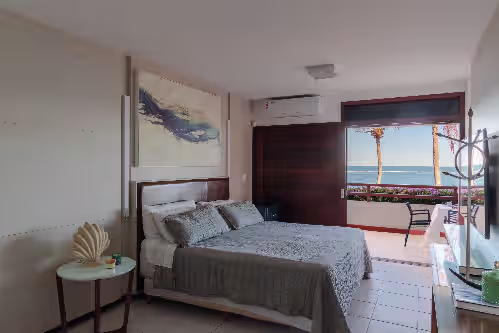 Casa Manaua: beachfront property with incredible views in Barra de São Miguel, photo 2