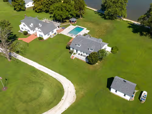 Chesapeake Bay Large Beautiful Waterfront Estate! "Belle Aire Landing"