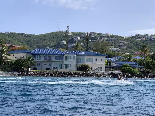 House from water at Triton's Overlook