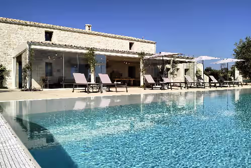 Panoramic villa for groups: garden, large infinity pool, large veranda, photo 4