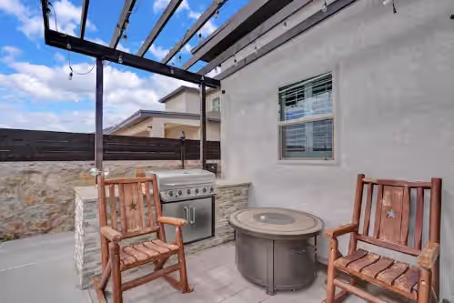 Terrace/patio at Luxury Villa