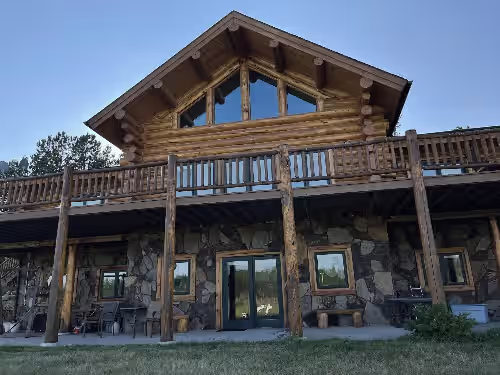 Grandpa’s Place. Exclusive, Stunning, Private Log Home. Firepit & Pond, photo 3