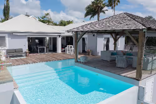Pool at Exceptional sea view villa