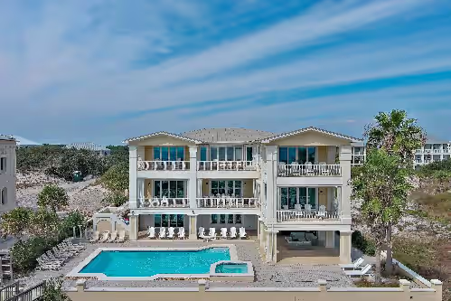 Kiva Grand by GSVR | Spectacular Beachfront Family Retreat w/ Pool & Hot Tub + FREE Activities/Golf