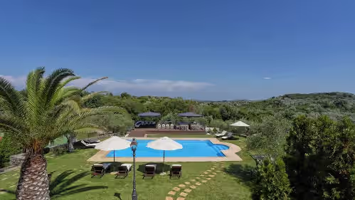 Pool at Private Luxury Estate with Pool, Tennis & Cinema