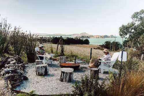 Property grounds at The Longhouse Tirimoana