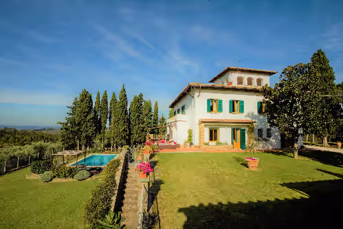 Charming Villa le Torri in Chianti, 8 ensuite bedrooms, A/C, Pool, Wi-Fi, Florence, photo 4