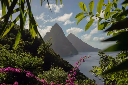 Architectural masterpiece overlooking the Caribbean sea and Piton mountains, photo 5
