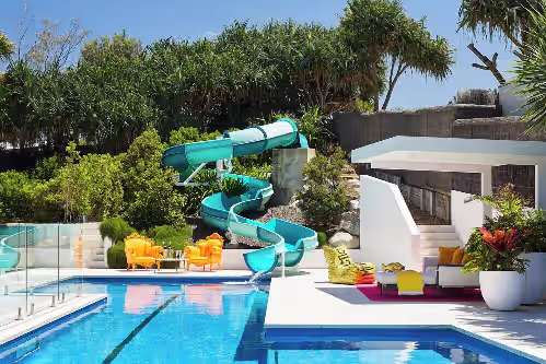 Pool at Beachfront Hideaway