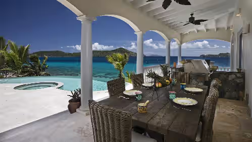 Villa St Thomas/Luxury Oceanfront/Breathtaking Views/Total Privacy/ By Red Hook, photo 4