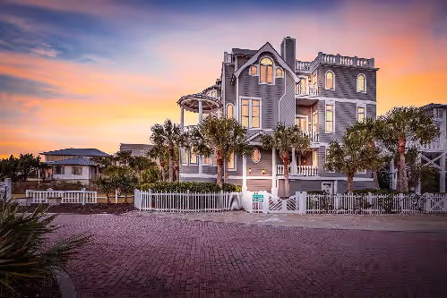 Spectacular Ocean Views! Immaculate Family Oceanfront Home, Pool, Rooftop Deck! Emmeline Cottage