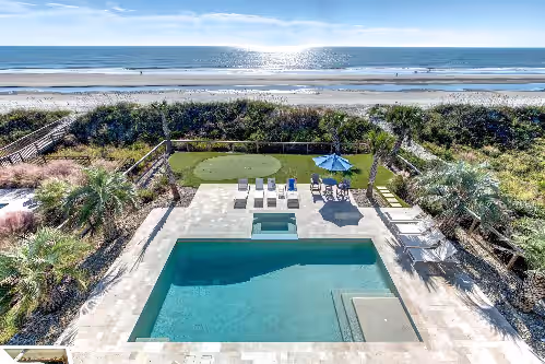 Sea Spray- 400 Ocean Blvd.~ Oceanfont! Six Bedroom, Sleeps 15, Private Pool/Hot Tub, photo 2