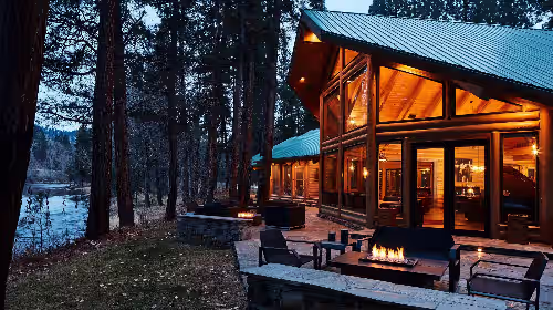 The Bitterroot Mile Club - PRIVATE LUXURY RIVERFRONT LODGE AND CABINS ON THE BITTERROOT RIVER