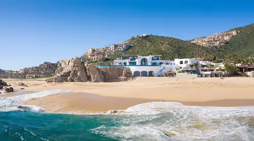 Beach at La Datcha Luxury villa