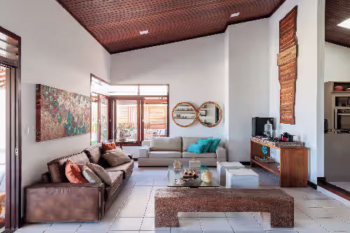 Casa Manaua: beachfront property with incredible views in Barra de São Miguel, photo 4