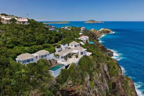 Villa Santorini: PRIVATE 10,000 SF Cliffside Mansion